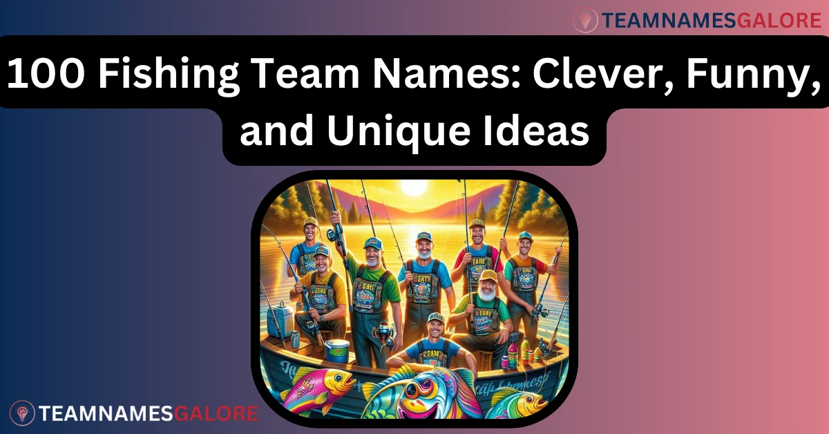 Read more about the article 100+ Fishing Team Names: Clever, Funny, and Unique Ideas